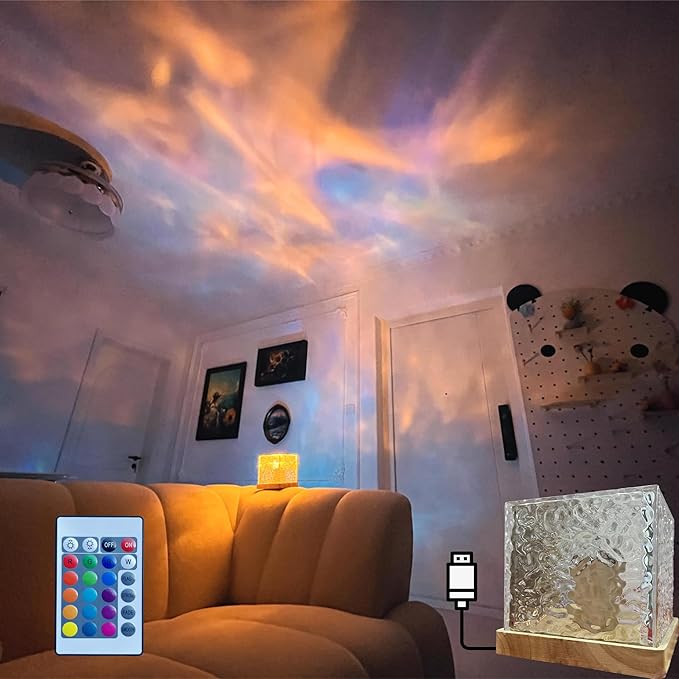 Wave Lamp, Wave Light Cube